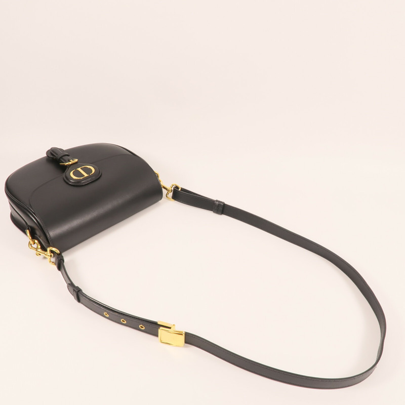 Dior 牛皮皮革Bobby Medium金扣肩背袋-11