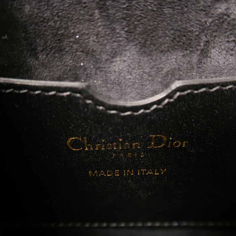 Dior 牛皮皮革Bobby Medium金扣肩背袋-15