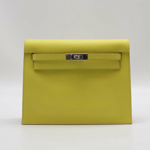 HERMES Kelly danse ll - 檸檬黃銀 Z