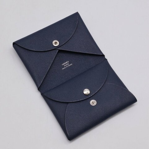 HERMES Calvi duo - 馬爾他藍 K
