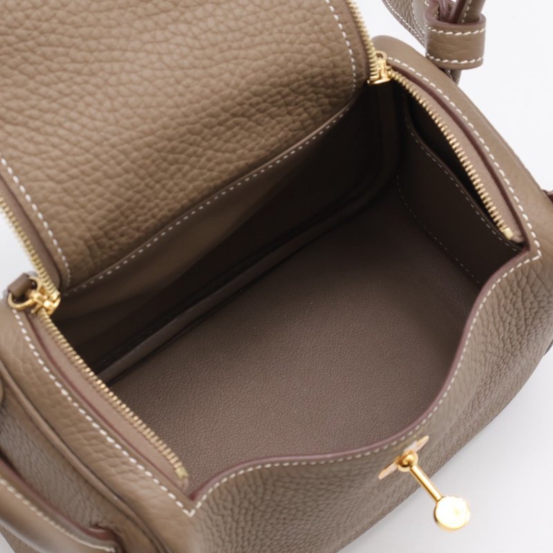 HERMES Mini lindy - 大象灰金 Z-2