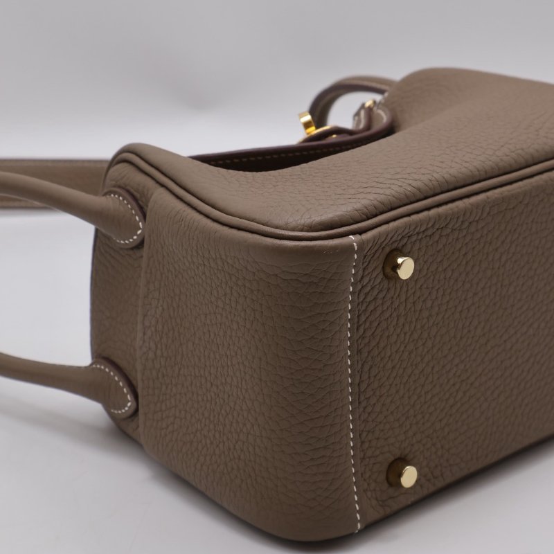 HERMES Mini lindy - 大象灰金 Z-6