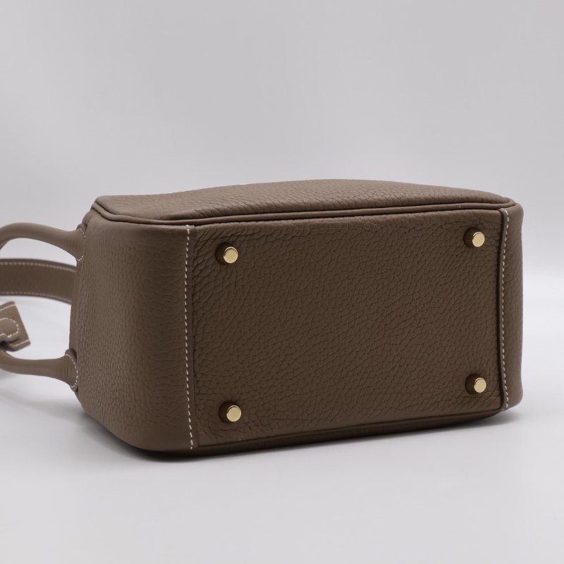HERMES Mini lindy - 大象灰金 Z-8