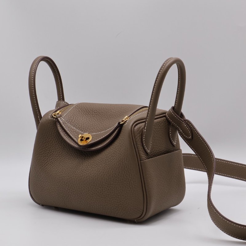 HERMES Mini lindy - 大象灰金 Z-9