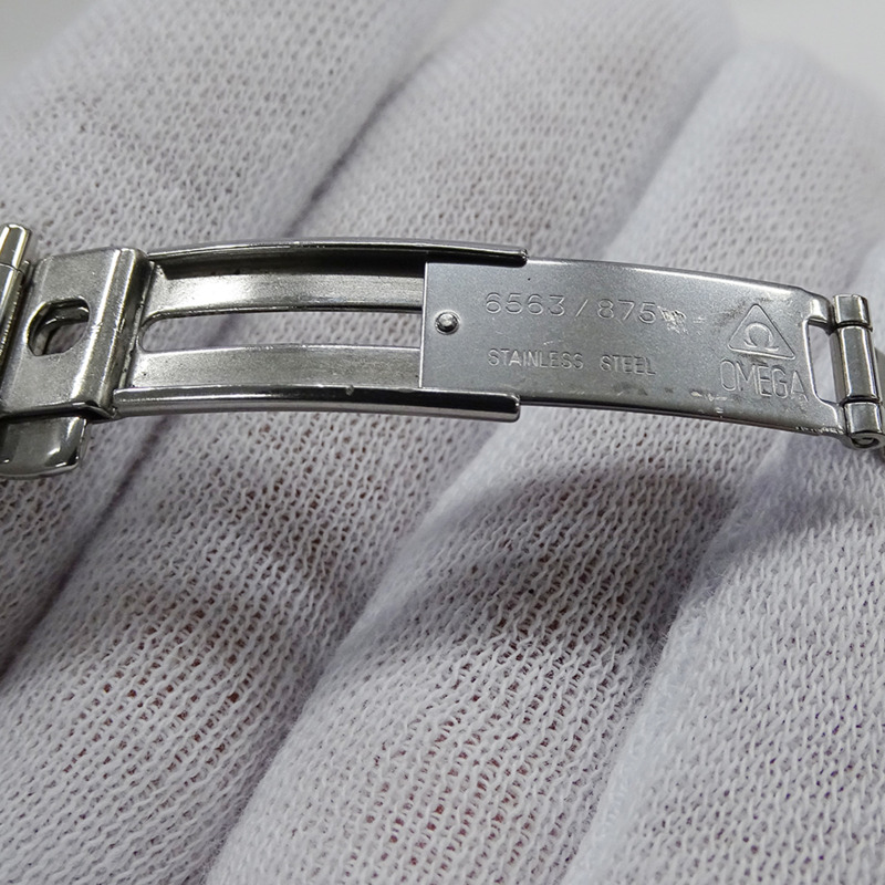 歐米茄星座系列迷你 My Choice 1561.61 女士石英腕錶，不鏽鋼材質，銀色，粉紅色，拋光處理-4