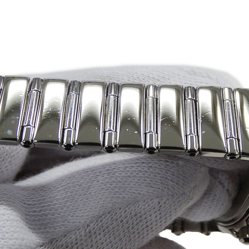 歐米茄星座系列迷你 My Choice 1561.61 女士石英腕錶，不鏽鋼材質，銀色，粉紅色，拋光處理-8