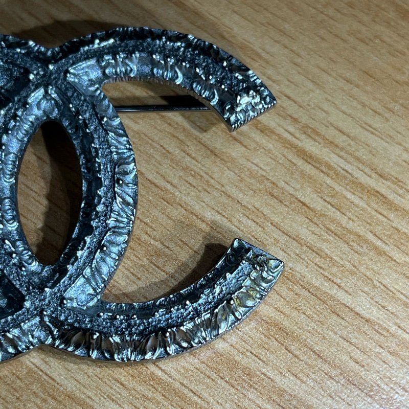 Chanel 胸針，安全扣已鬆 / vintage，屬大 不議價～-11
