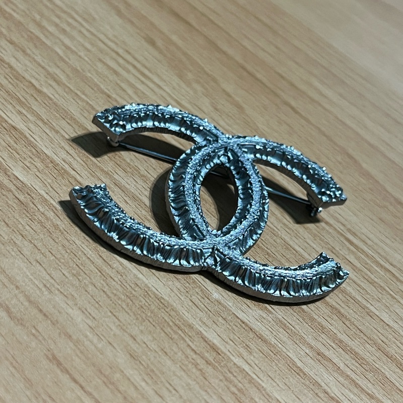 Chanel 胸針，安全扣已鬆 / vintage，屬大 不議價～-12
