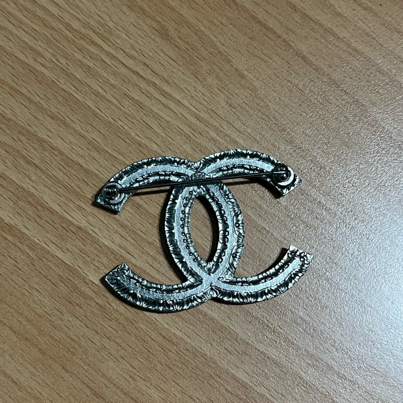 Chanel 胸針，安全扣已鬆 / vintage，屬大 不議價～-13