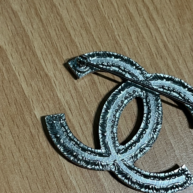 Chanel 胸針，安全扣已鬆 / vintage，屬大 不議價～-15