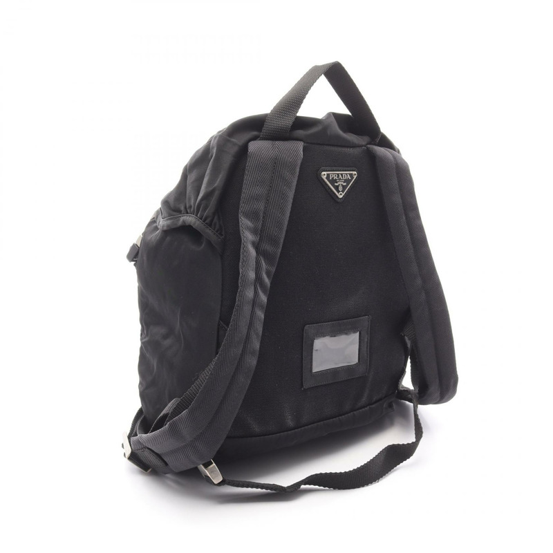 PRADA TESSUTO MONTAGN 雙肩背包 V140 尼龍黑色二手女款-1