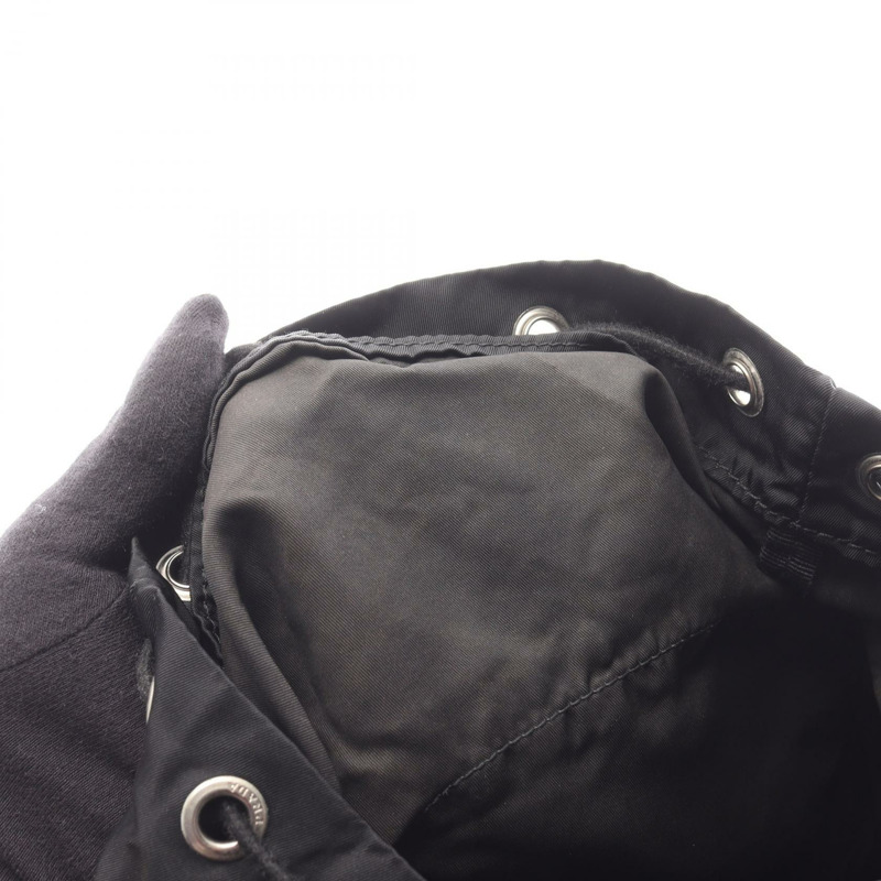 PRADA TESSUTO MONTAGN 雙肩背包 V140 尼龍黑色二手女款-9