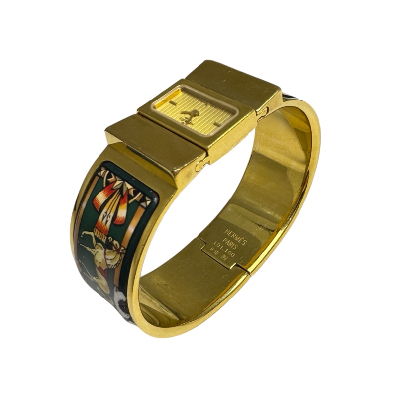 Hermès 復古裝飾手鐲 vintage 中古-4
