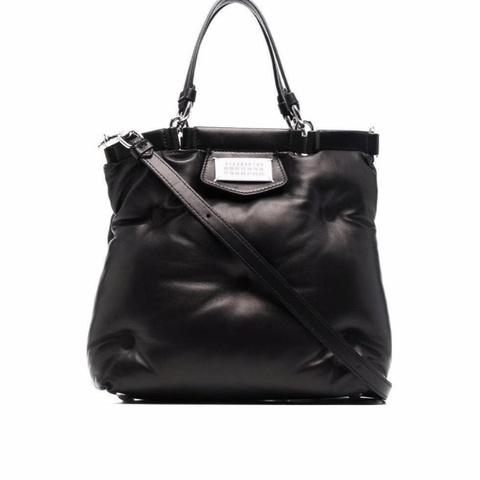 Maison Margiela 女士 小號Glam Slam徽標單肩包均碼碼小號、25cm*10cm*22cm