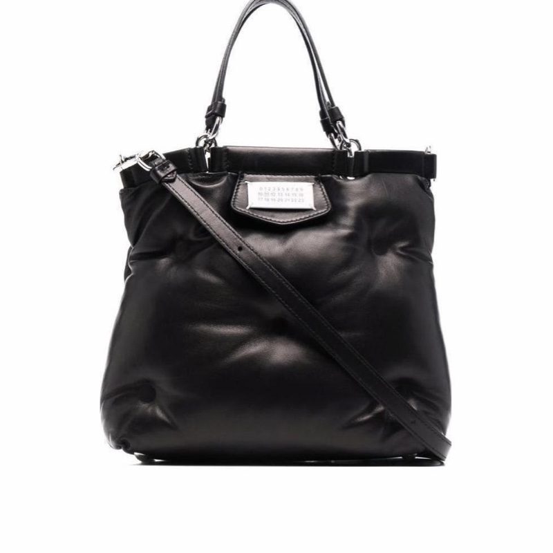Maison Margiela 女士 小號Glam Slam徽標單肩包均碼碼小號、25cm*10cm*22cm-0