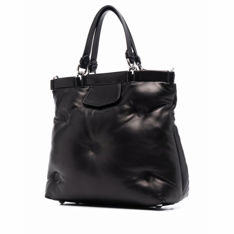 Maison Margiela 女士 小號Glam Slam徽標單肩包均碼碼小號、25cm*10cm*22cm-1