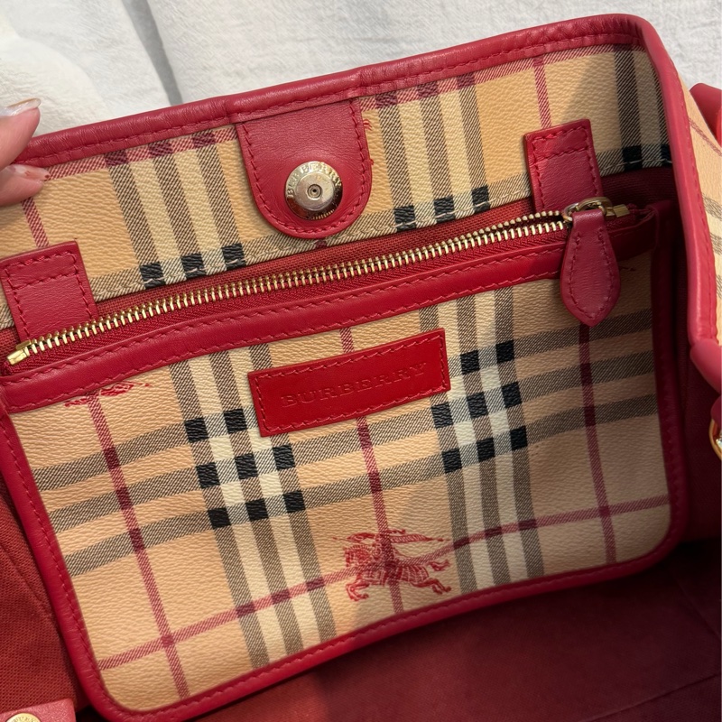 Burberry經典托特包-6