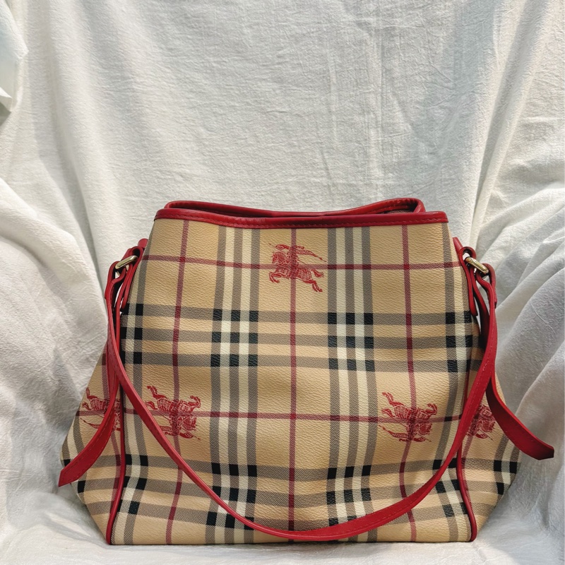 Burberry經典托特包-10