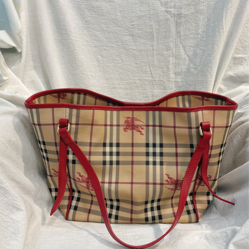 Burberry經典托特包-11