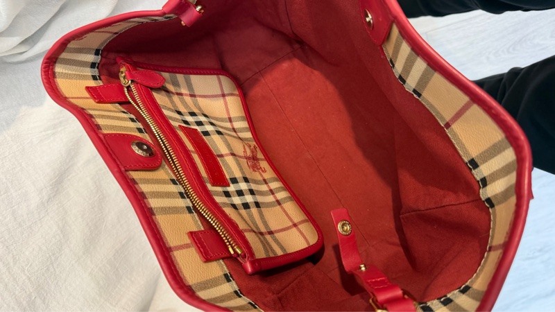 Burberry經典托特包-15