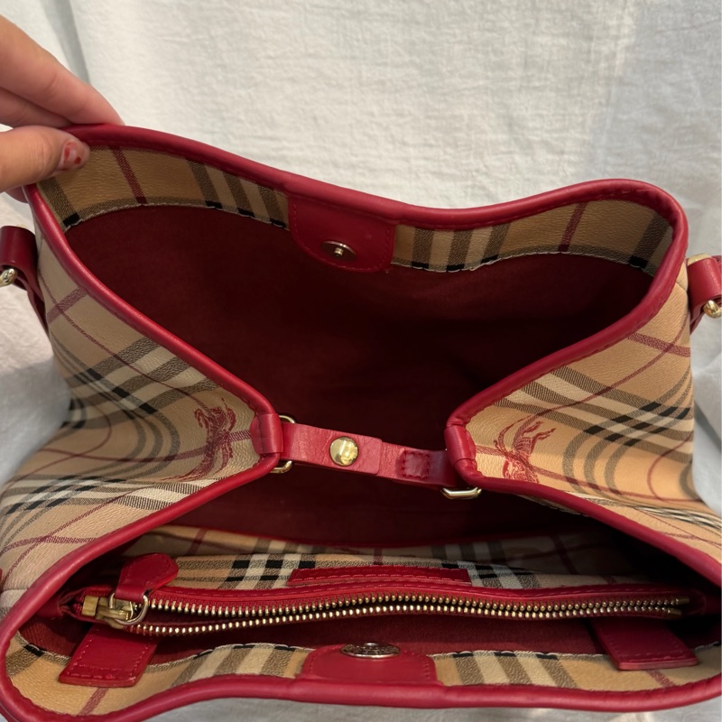 Burberry經典托特包-16