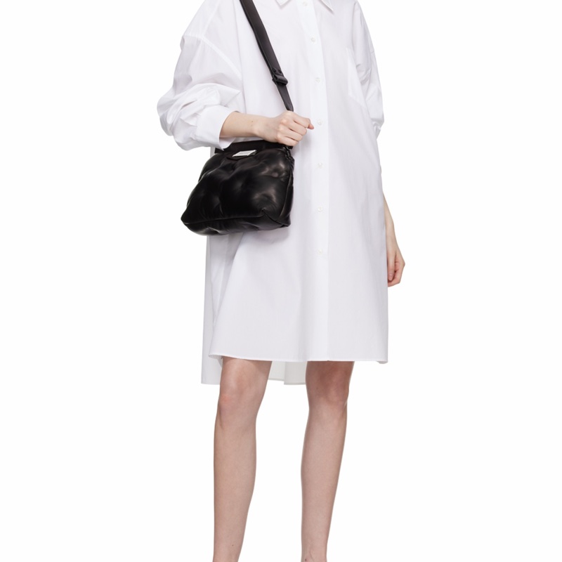 Maison Margiela 女士 小號Glam Slam單肩包均碼碼小號、31cm*12cm*20cm-4