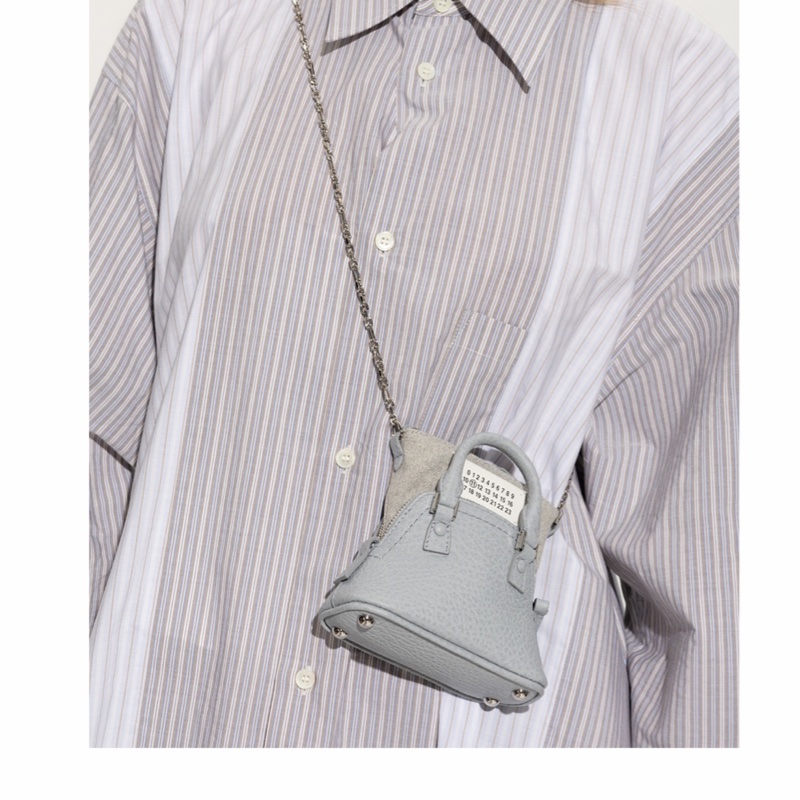 Maison Margiela 女士 5AC 徽標單肩包均碼碼13cm*6cm*9cm-5