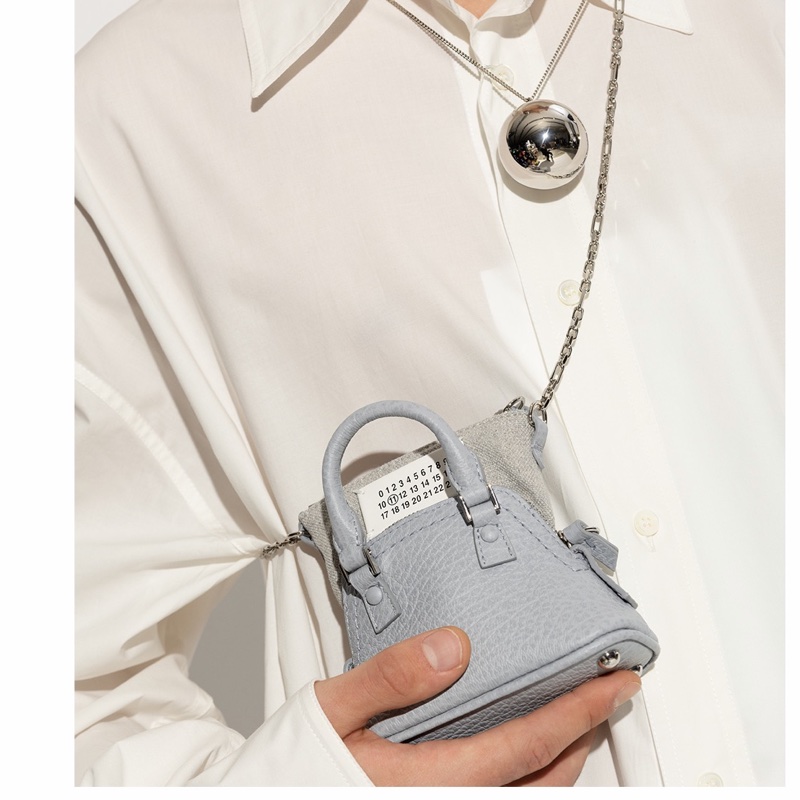 Maison Margiela 女士 5AC 徽標單肩包均碼碼13cm*6cm*9cm-6