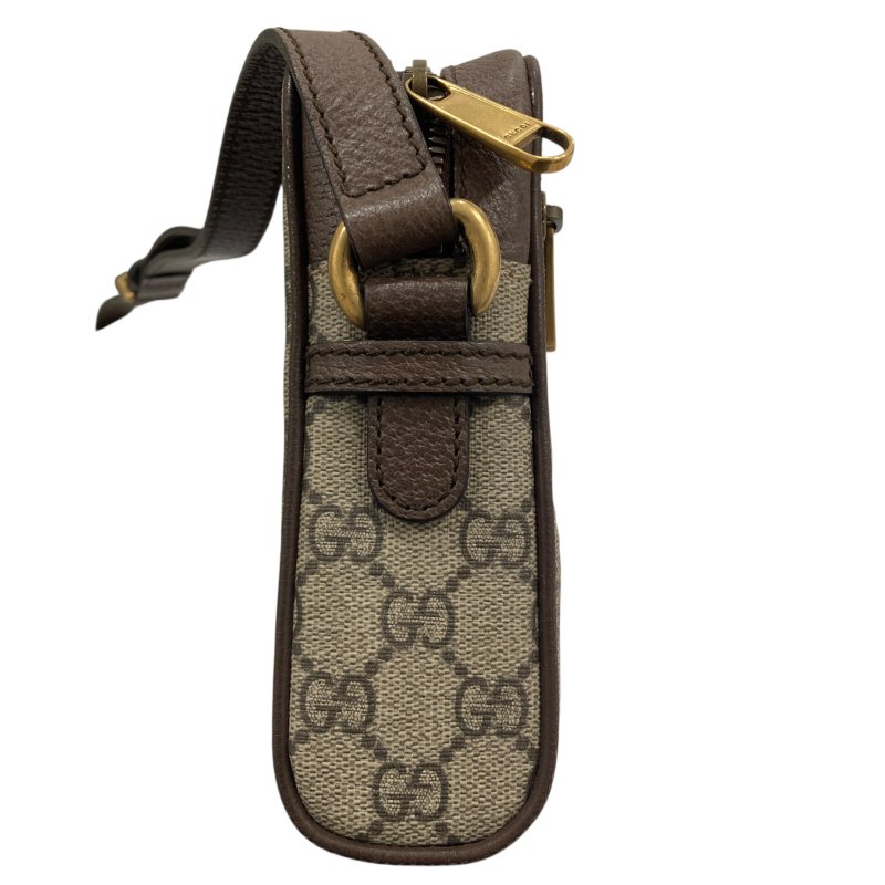 GUCCI 古馳 598127 Gucci Ophidia GG PVC帆布 相機包 斜背包 卡其色老花 金釦-4