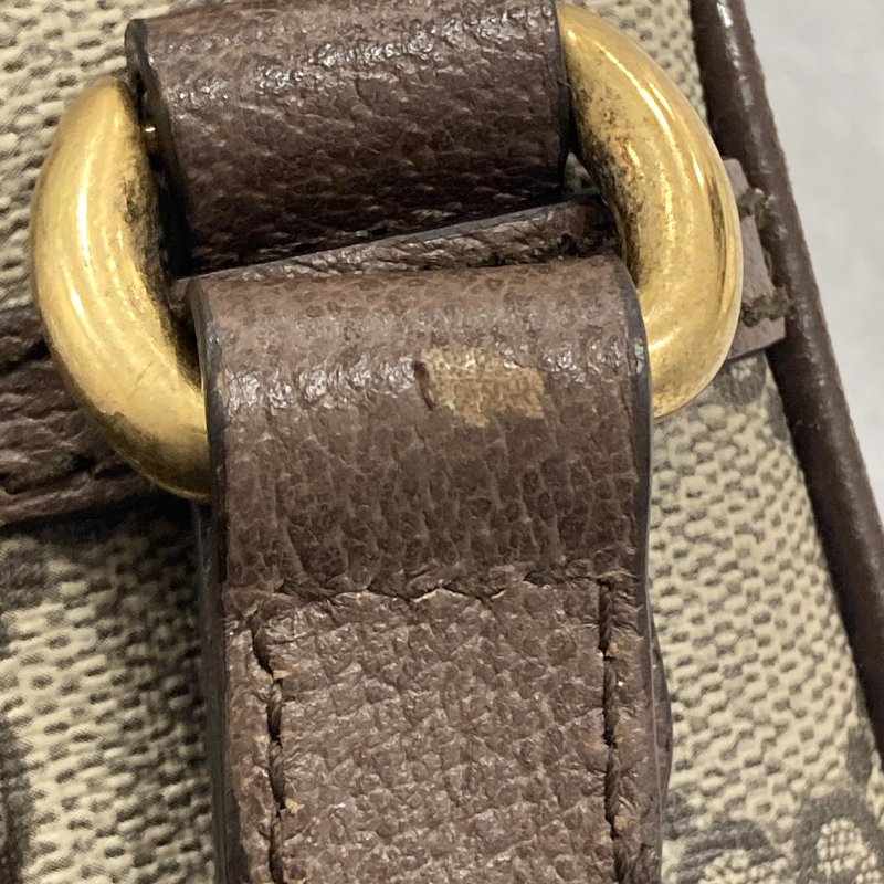 GUCCI 古馳 598127 Gucci Ophidia GG PVC帆布 相機包 斜背包 卡其色老花 金釦-16