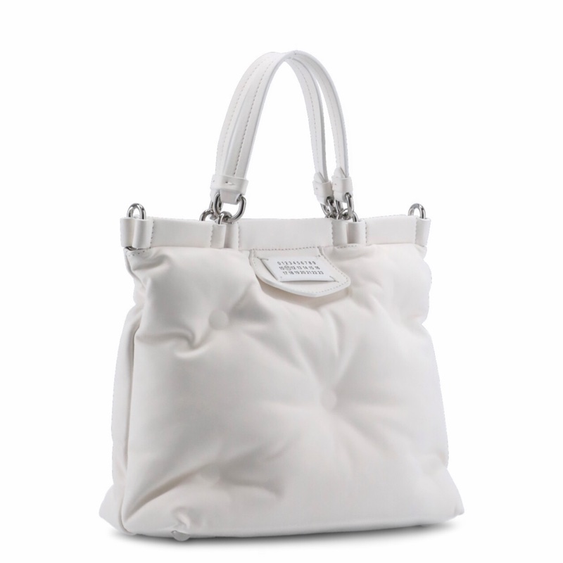 Maison Margiela 女士 小號Glam Slam標貼細節單肩包均碼碼小號、26cm*10cm*21cm-3
