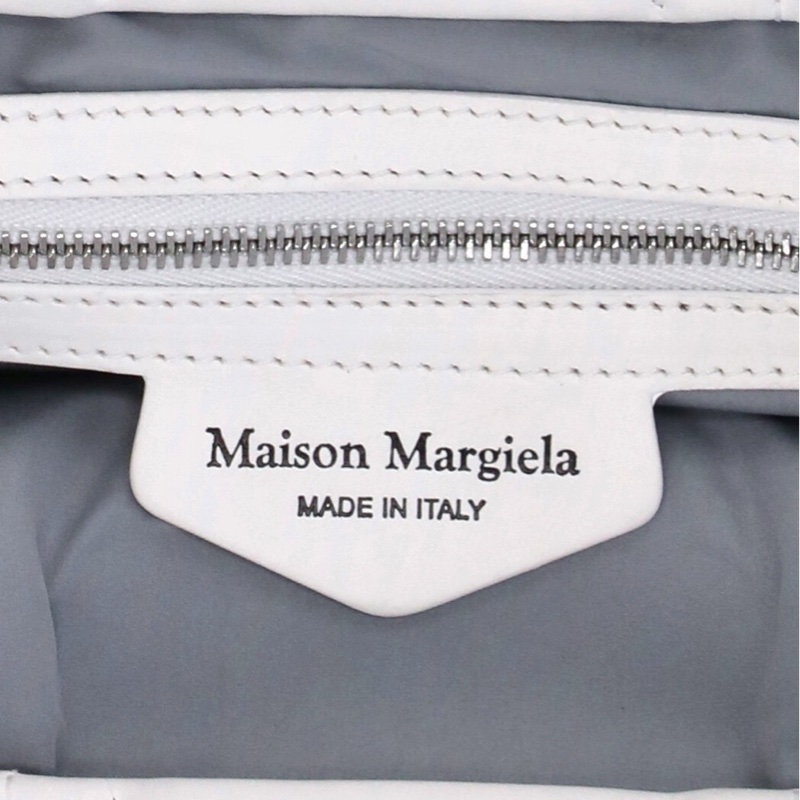 Maison Margiela 女士 小號Glam Slam標貼細節單肩包均碼碼小號、26cm*10cm*21cm-5