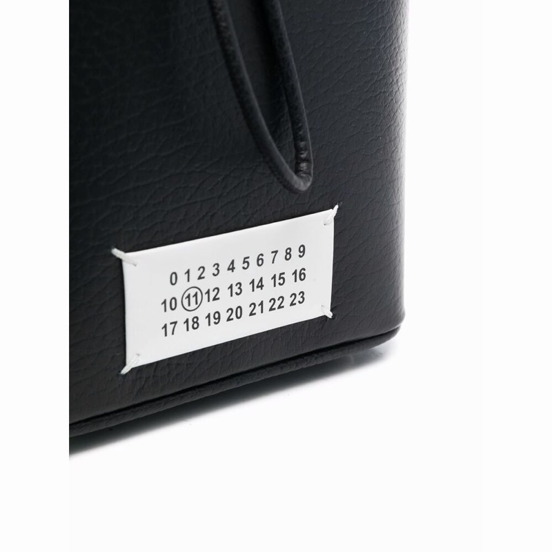 Maison Margiela 女士 數字logo貼花小號水桶手提包均碼碼小號、14cm*12cm*15cm-1