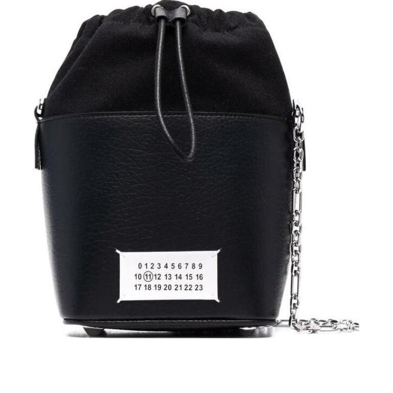 Maison Margiela 女士 數字logo貼花小號水桶手提包均碼碼小號、14cm*12cm*15cm-3