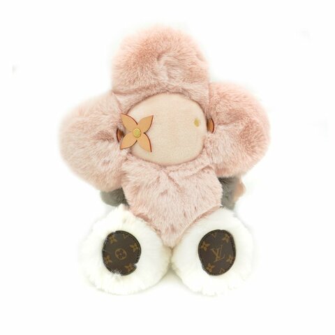 Louis Vuitton 展示品 Doudou Vivienne 花瓣毛茸玩偶(GI0831-粉)
