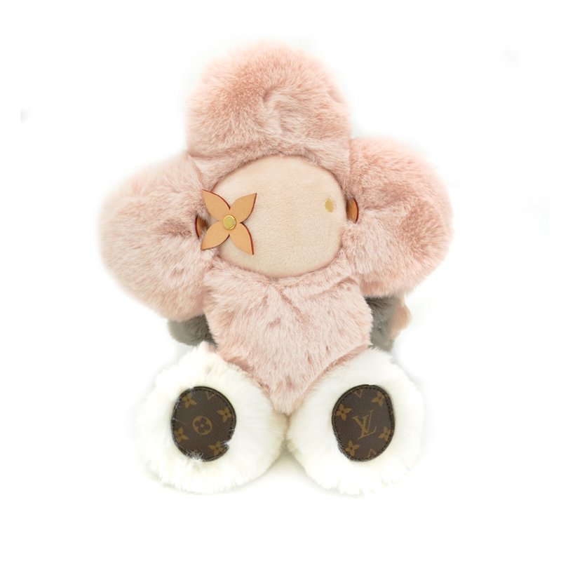 Louis Vuitton 展示品 Doudou Vivienne 花瓣毛茸玩偶(GI0831-粉)-0