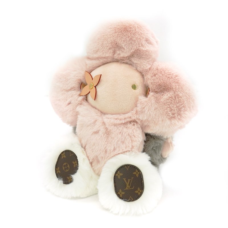 Louis Vuitton 展示品 Doudou Vivienne 花瓣毛茸玩偶(GI0831-粉)-1