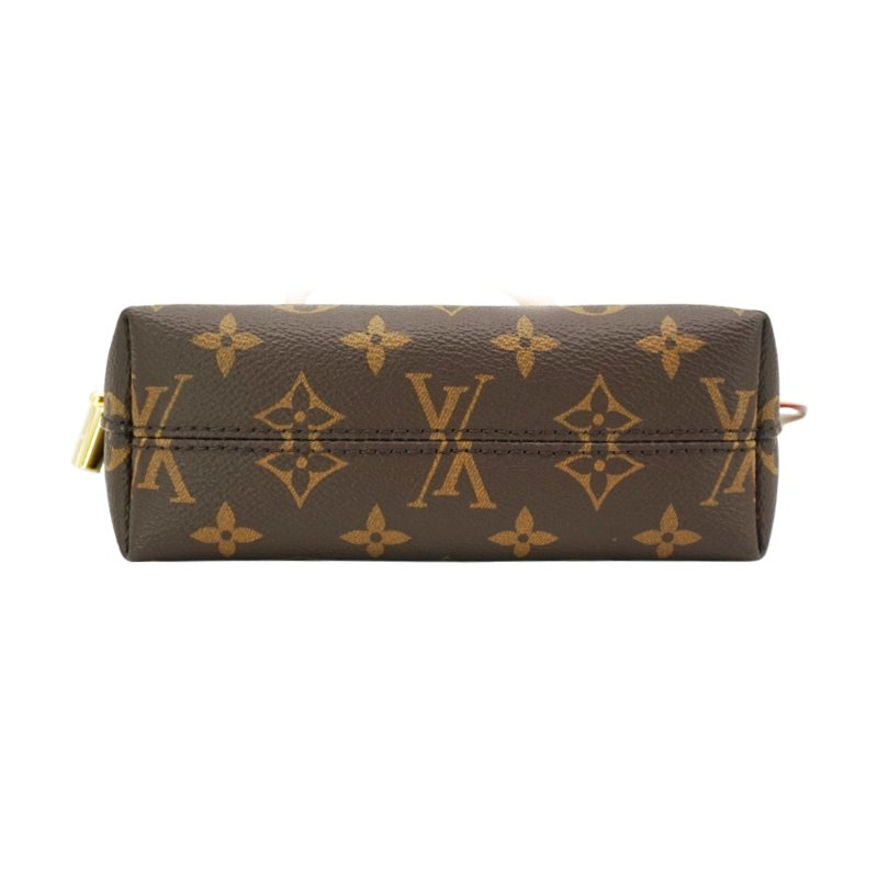 Louis Vuitton 展示品 Lockit BB 帆布二用弧形包(M12019-咖)-3