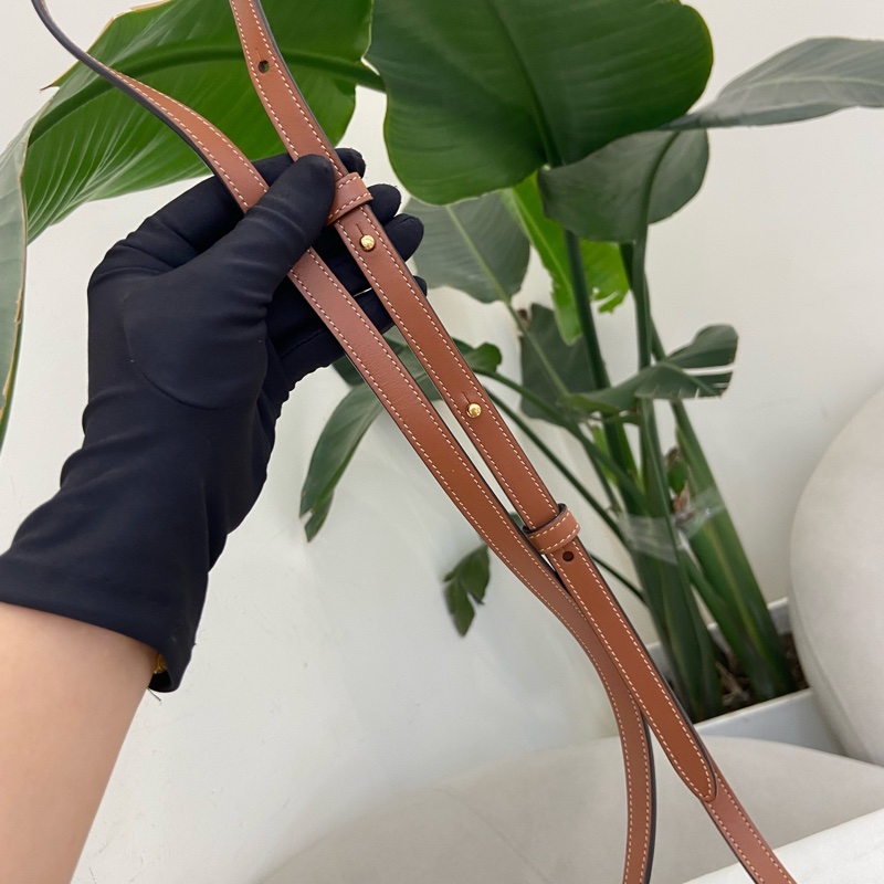 98新 賽琳Celine 橢圓包 小巧復古 尺寸：16×4×12.5cm-7