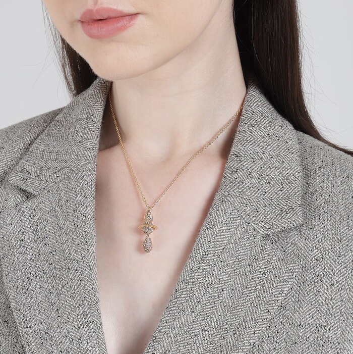 Vivienne Westwood 立體土星項鍊｜現貨-0