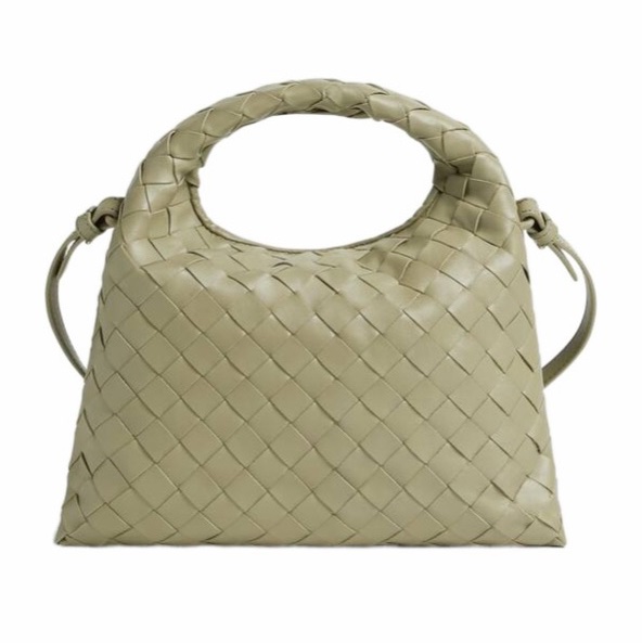Bottega Veneta 女士 迷你Hop編織單肩包均碼碼MINI、25.5cm*11cm*14.5cm-0