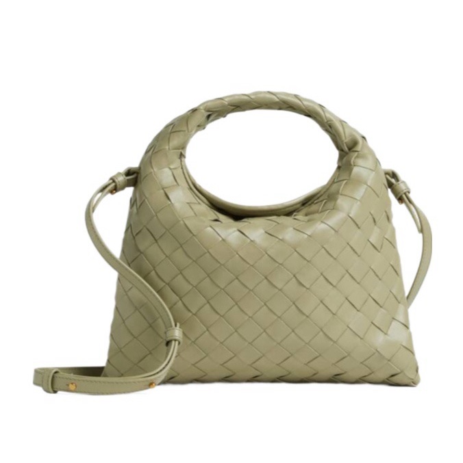 Bottega Veneta 女士 迷你Hop編織單肩包均碼碼MINI、25.5cm*11cm*14.5cm-2