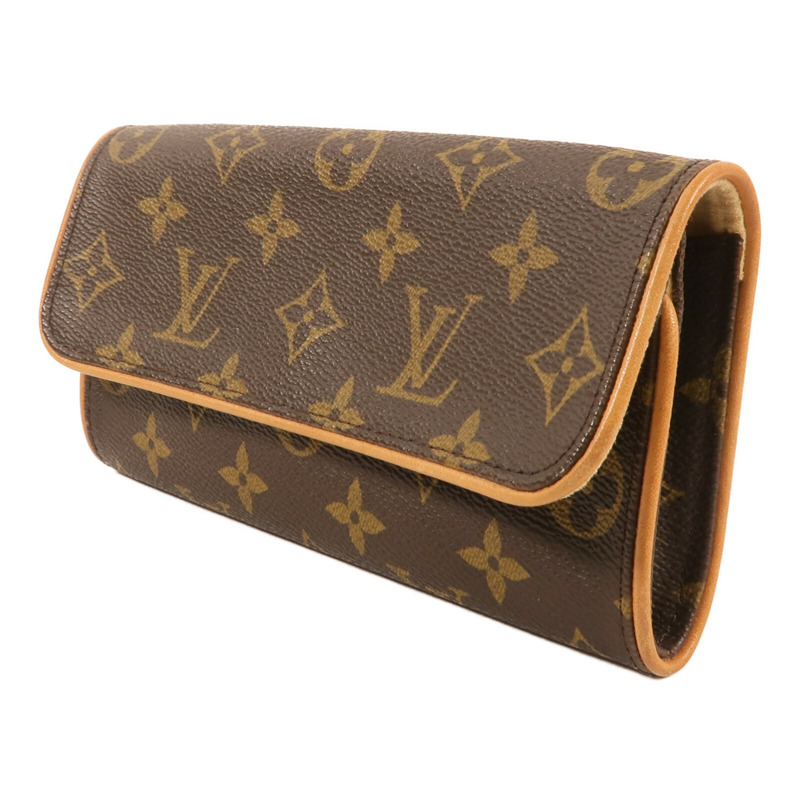 LOUIS VUITTON Monogram Pochette Twin PM金扣肩背袋-2