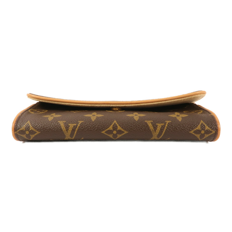 LOUIS VUITTON Monogram Pochette Twin PM金扣肩背袋-3