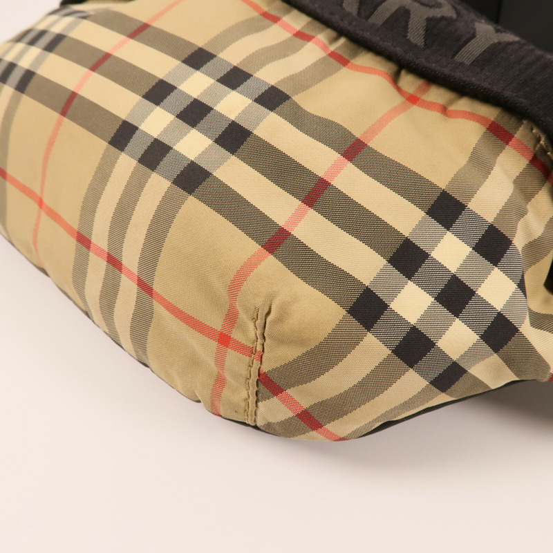 BURBERRY 尼龍Waist Bag腰包-5