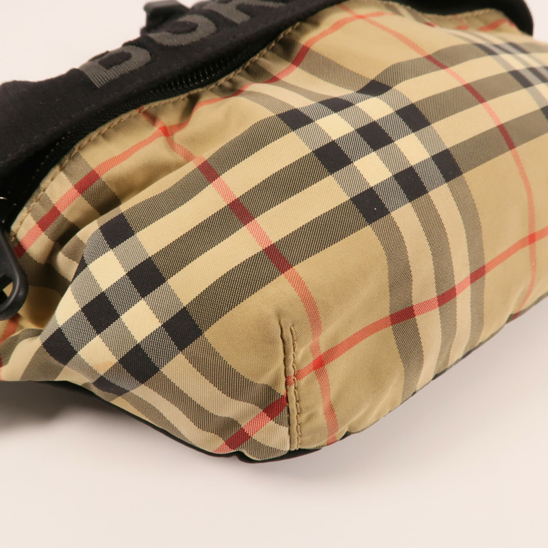 BURBERRY 尼龍Waist Bag腰包-6