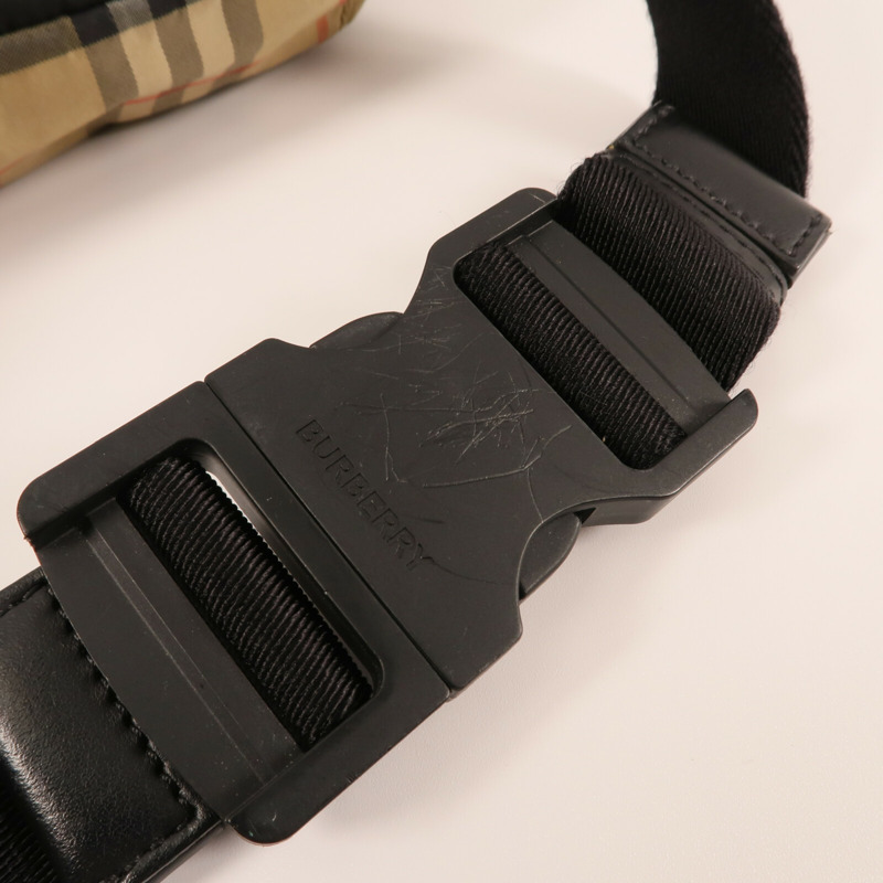 BURBERRY 尼龍Waist Bag腰包-9