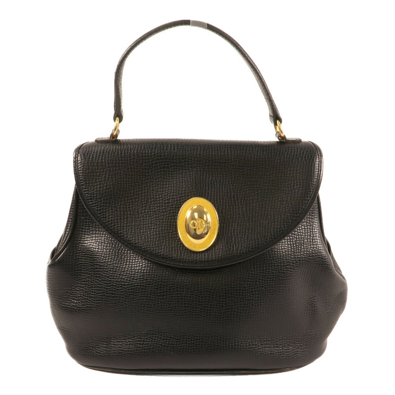 Dior 牛皮皮革Vintage Hand Bag金扣手挽袋-0