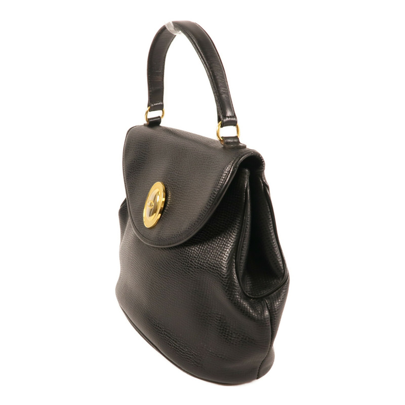 Dior 牛皮皮革Vintage Hand Bag金扣手挽袋-2