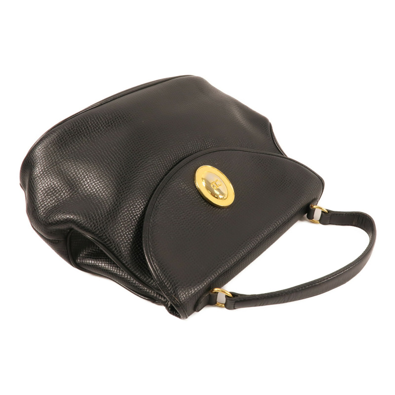 Dior 牛皮皮革Vintage Hand Bag金扣手挽袋-3